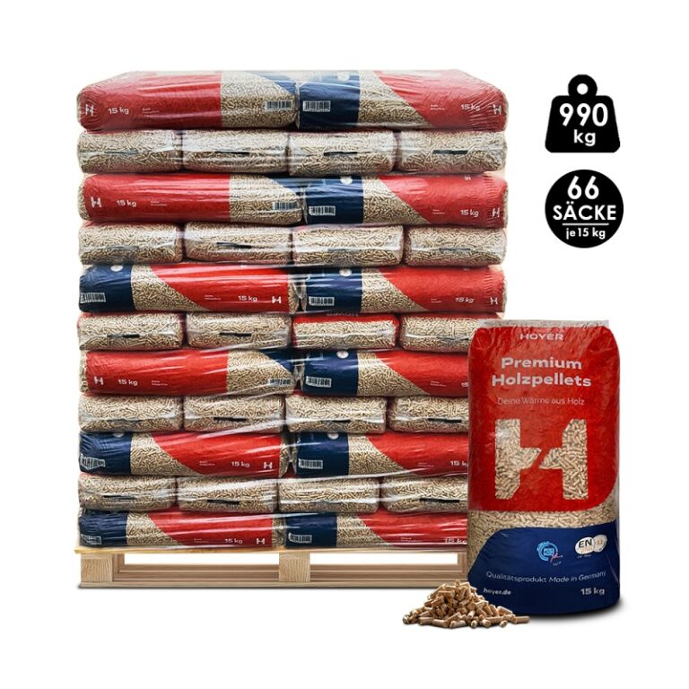 Holzpellets Hoyer (ENplusA1) 990 kg