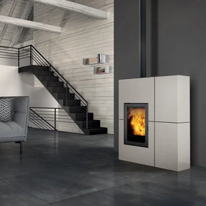 Pelletofen Edilkamin BLADE 12++ Evo - Stahl - 12,1 kW