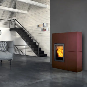 Pelletofen Edilkamin BLADE 12++ Evo - Stahl - 12,1 kW