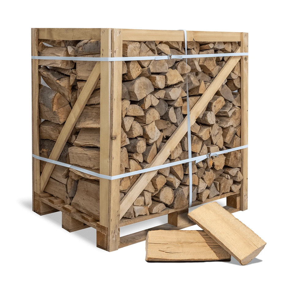 1 RM Palette Buchenholz Kaminholz 25 cm – Ofenholz | Hartholz Smoker Brennholz18SRM 6000kg