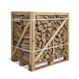 1 RM Palette Buchenholz Kaminholz 25 cm – Ofenholz | Hartholz Smoker Brennholz18SRM 6000kg